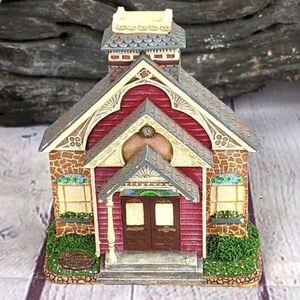 LTD EDITION Maud Humphrey Bogart Village Collection Country School Circa 1874